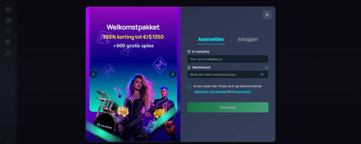 musbet casino aanmelden